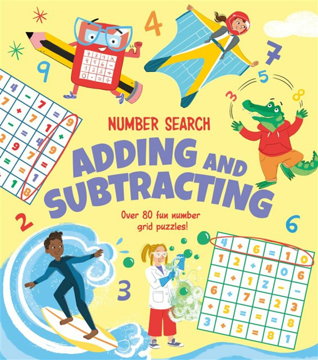 Kniha Number Search: Adding and Subtracting