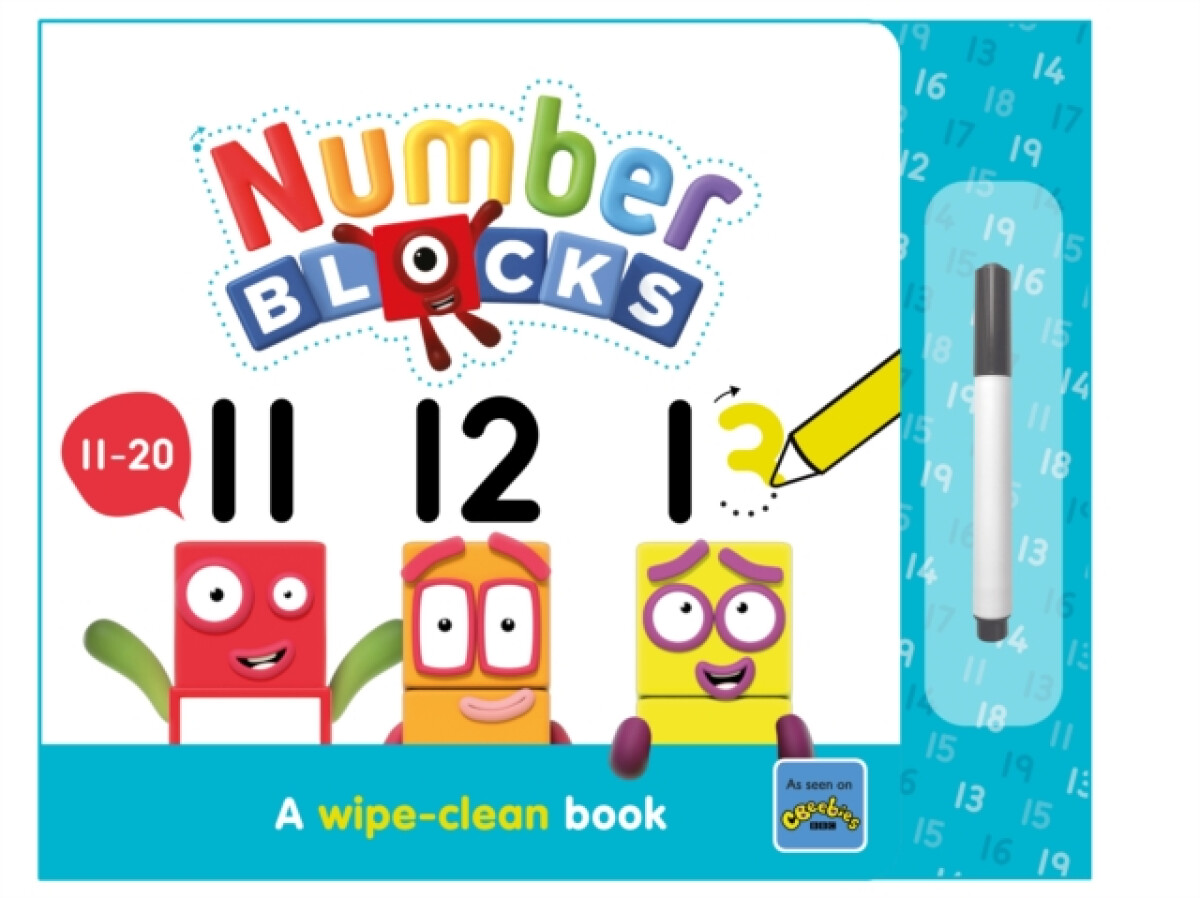 Kniha Numberblocks 11-20: A Wipe-Clean Book
