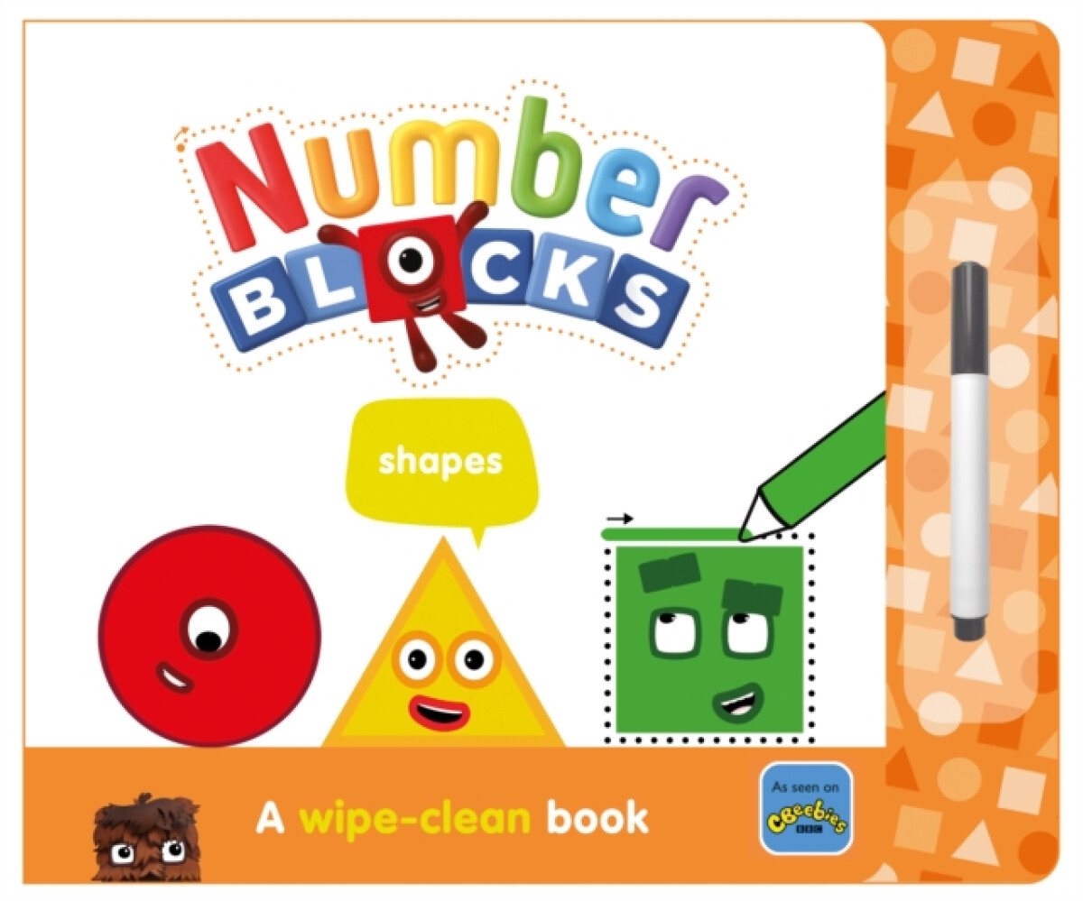 Kniha Numberblocks Shapes: A Wipe-Clean Book