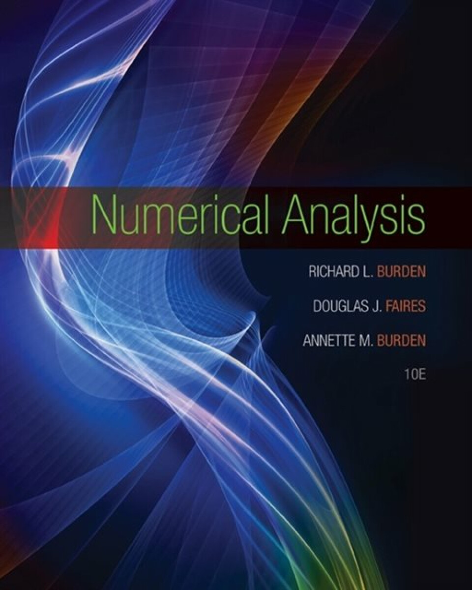 Kniha Numerical Analysis