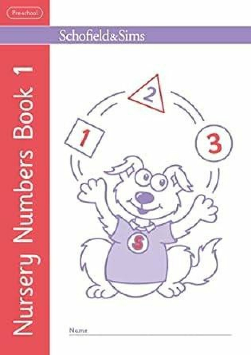 Kniha Nursery Numbers Book 1