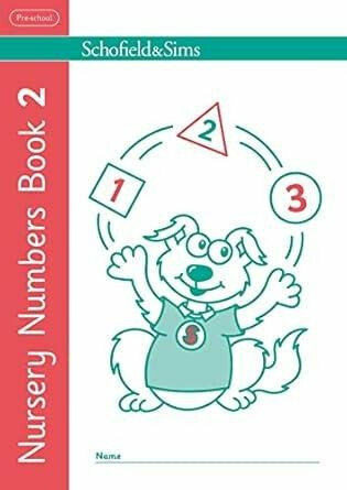 Kniha Nursery Numbers Book 2