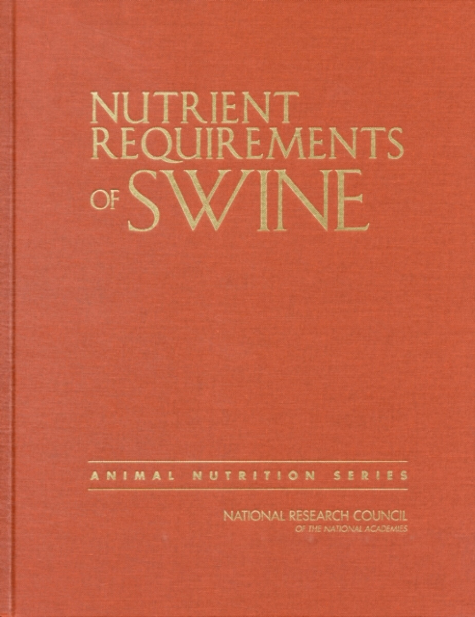 Kniha Nutrient Requirements of Swine