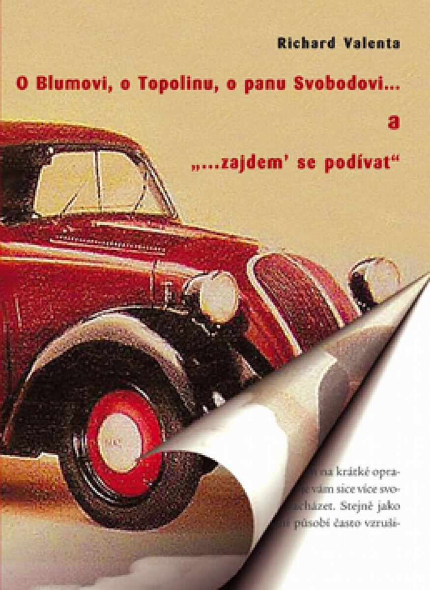 Kniha O Blumovi, o Topolinu, o panu Svobodovi...