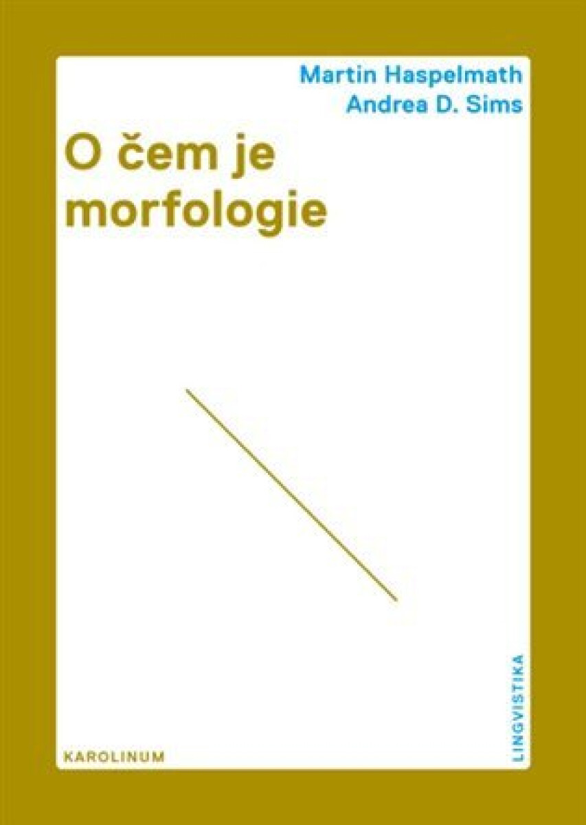 Kniha O čem je morfologie