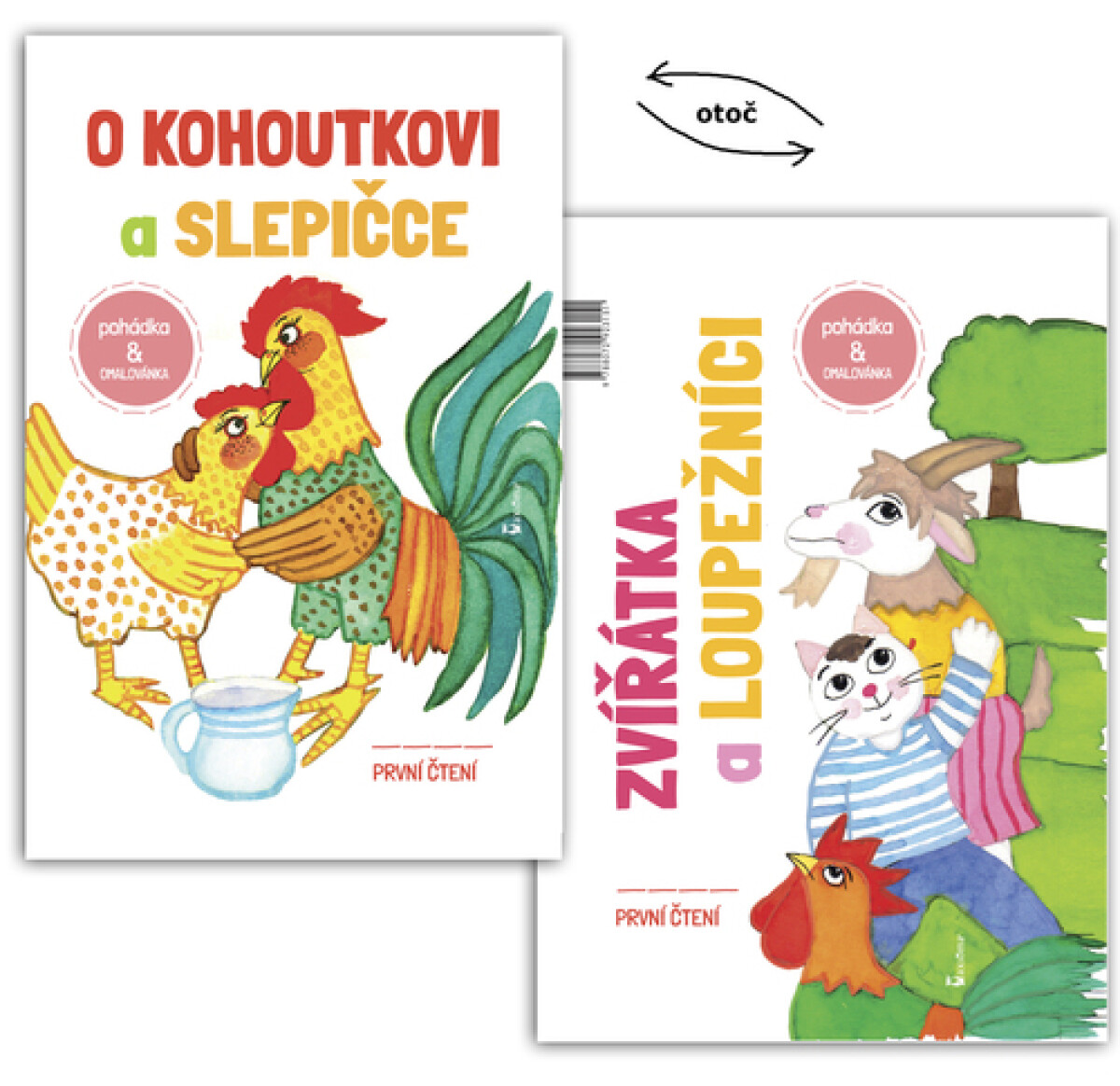 Kniha O kohoutkovi a slepičce/ Zvířatka a loupežníci