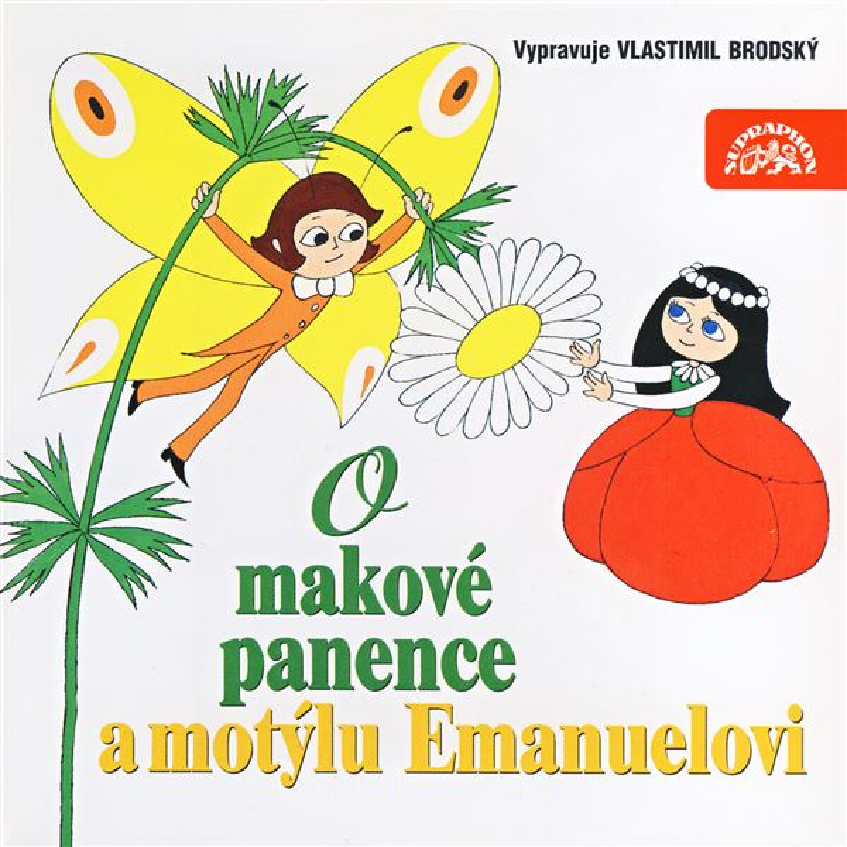 Levně O makové panence a motýlu Emanuelovi - Václav Čtvrtek - audiokniha