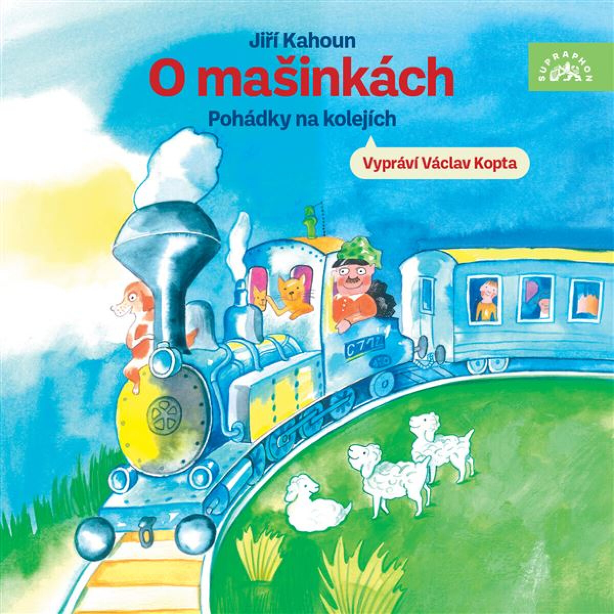 Levně O mašinkách - Pohádky na kolejích - Jiří Kahoun - audiokniha