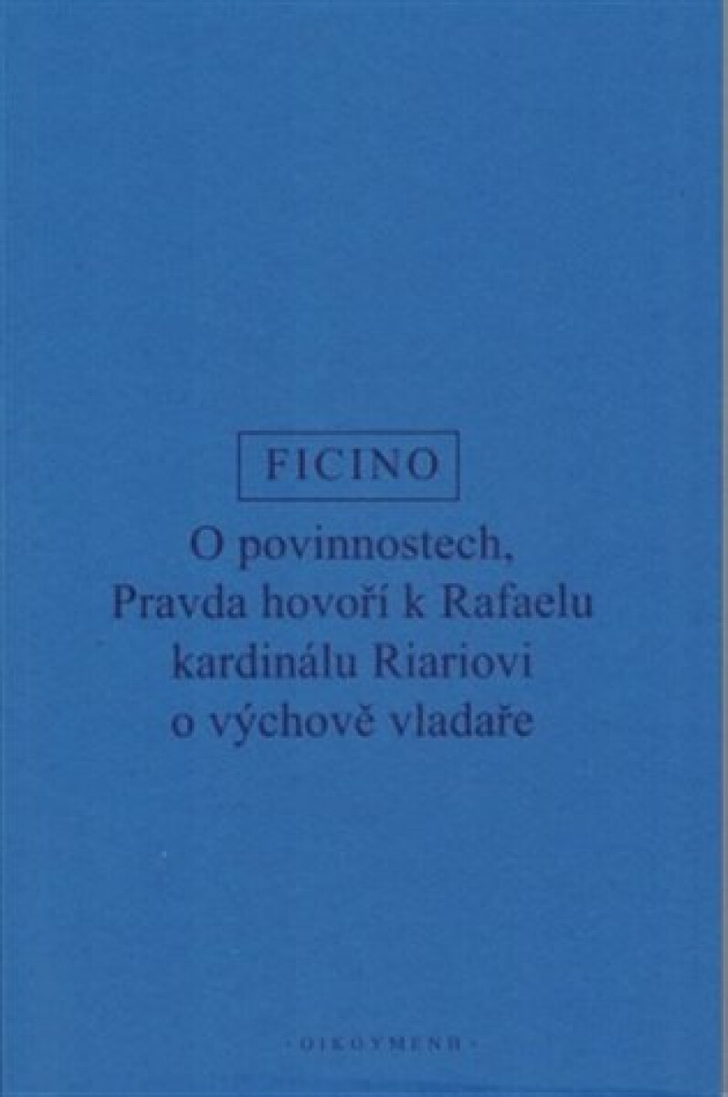 Kniha O povinnostech