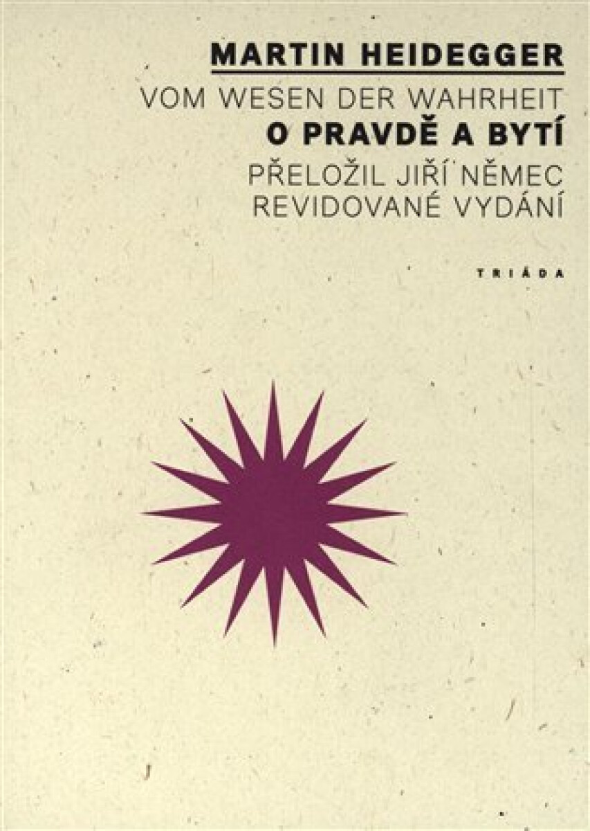 O pravdě a bytí koupíte na Knihydobrovsky.cz