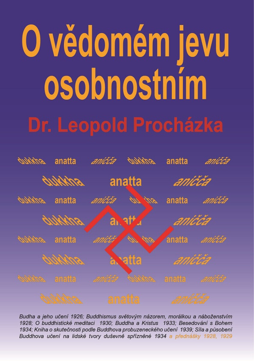 O vědomém jevu osobnostním - Leopold Procházka