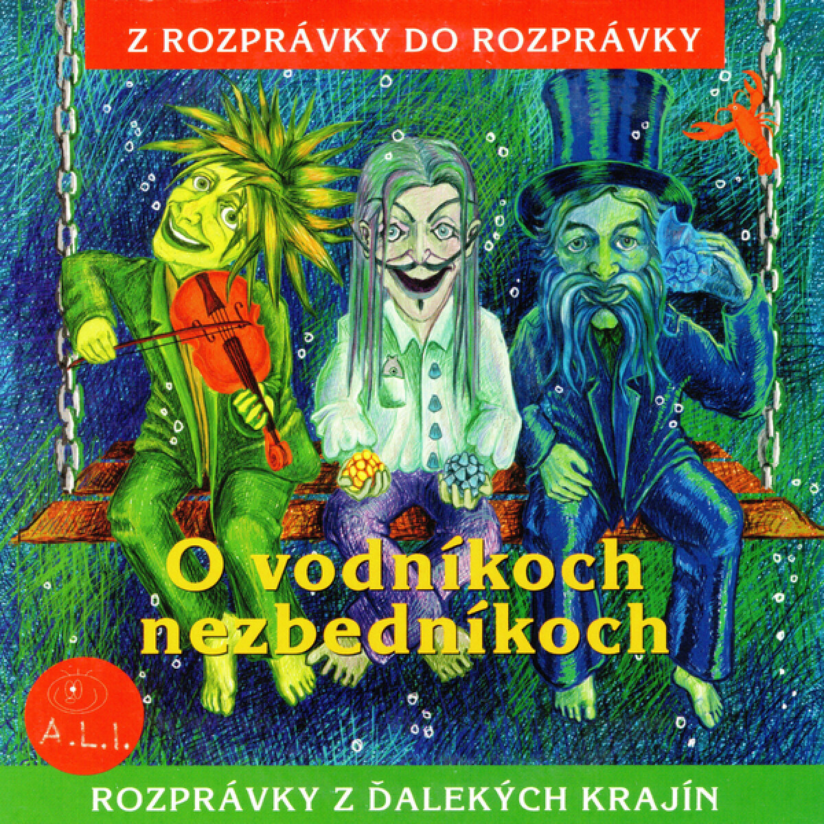 Levně O vodníkoch nezbedníkoch - Alžběta Kristeľová - audiokniha