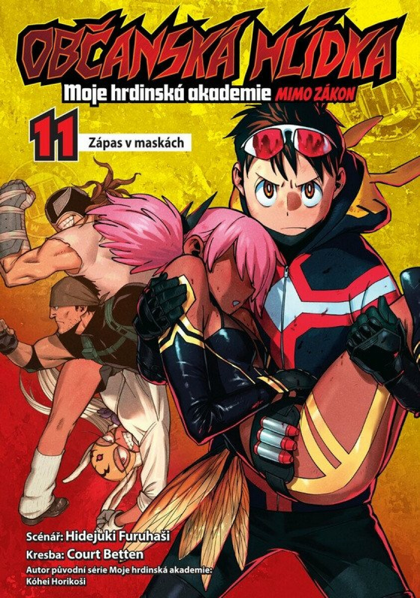 Kniha Občanská hlídka: Moje hrdinská akademie 11 - Zápas v maskách