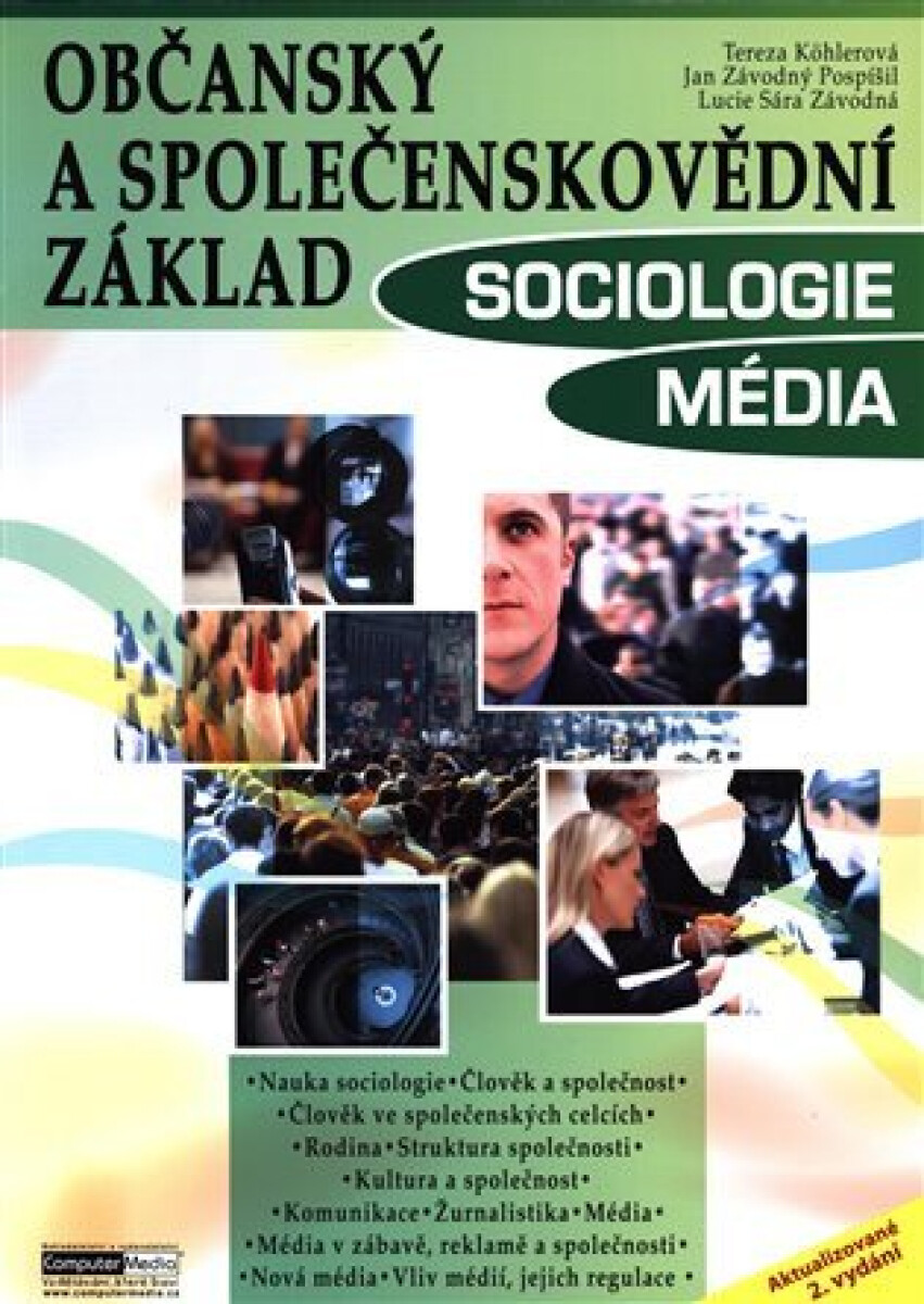 Kniha Občanský a společenskovědní základ - SOCIOLOGIE - MÉDIA