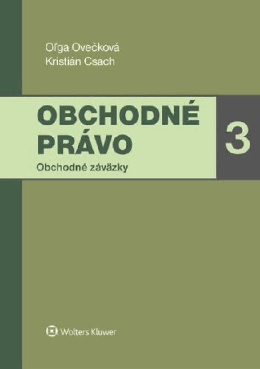 Kniha Obchodné právo