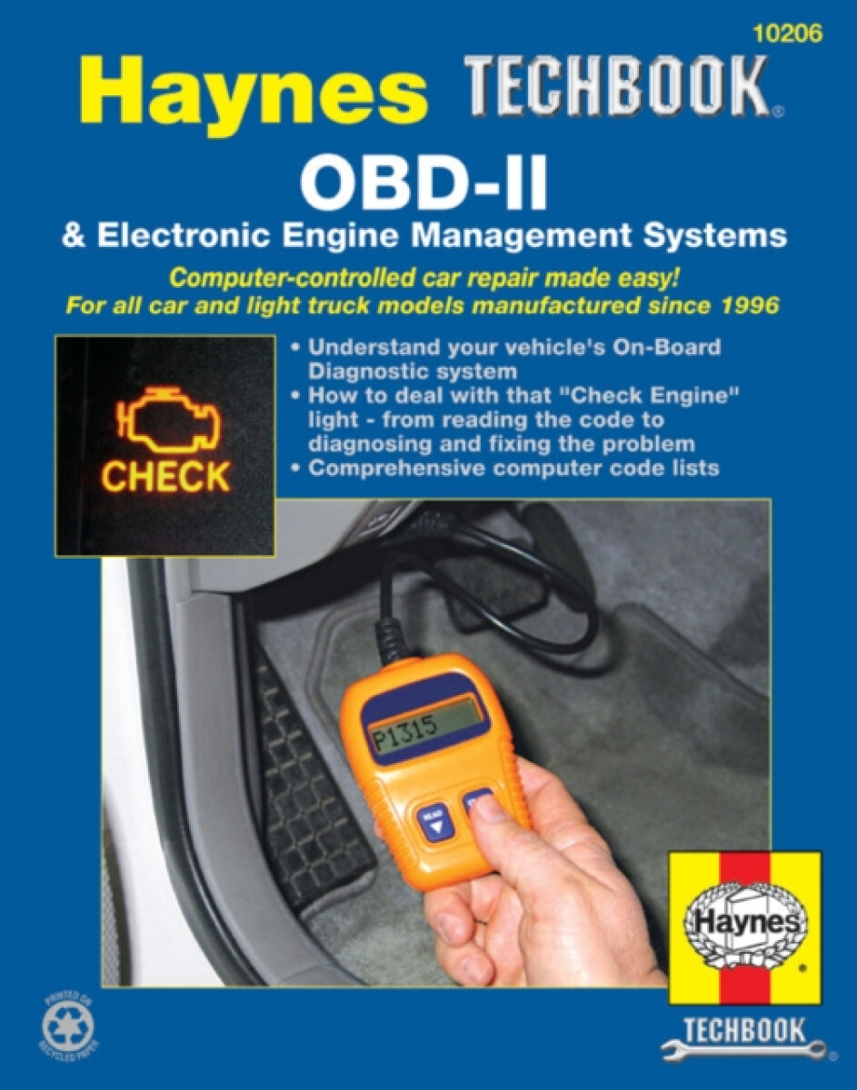 Kniha OBD-II a Electronic Engine Management Systems (96-on) Haynes Techbook (USA)