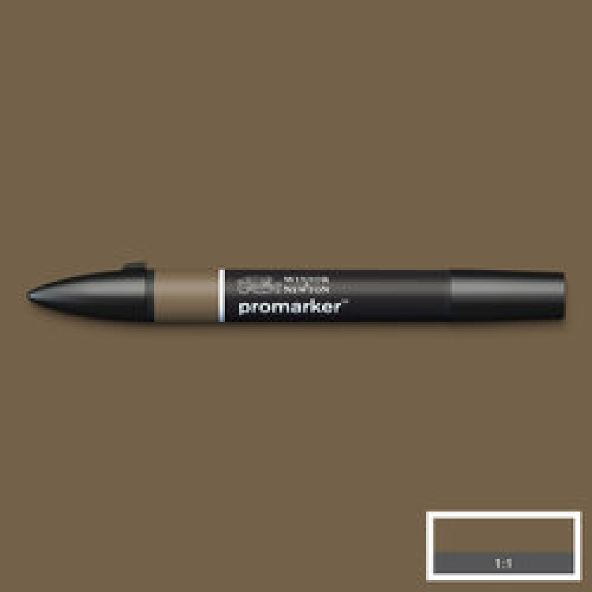 Oboustranný popisovač WN Promarker – Umber (O615)