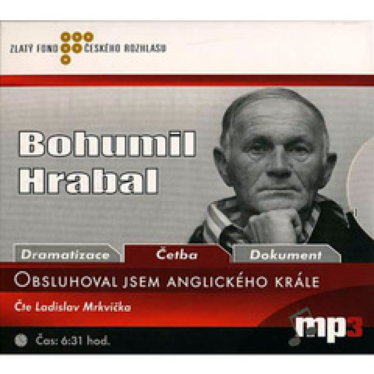 Levně Obsluhoval jsem anglického krále - Bohumil Hrabal - audiokniha