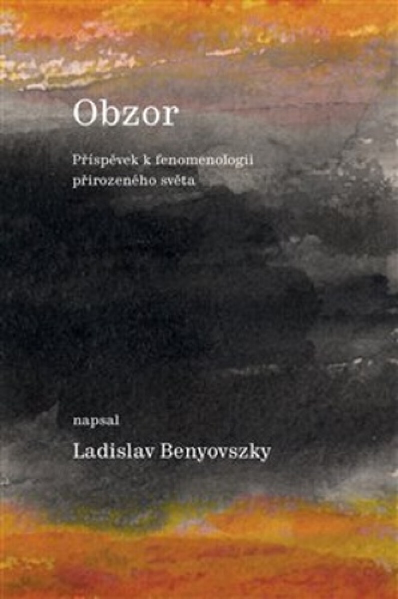 Kniha Obzor - Příspěvek k fenomenologii přirozeného světa