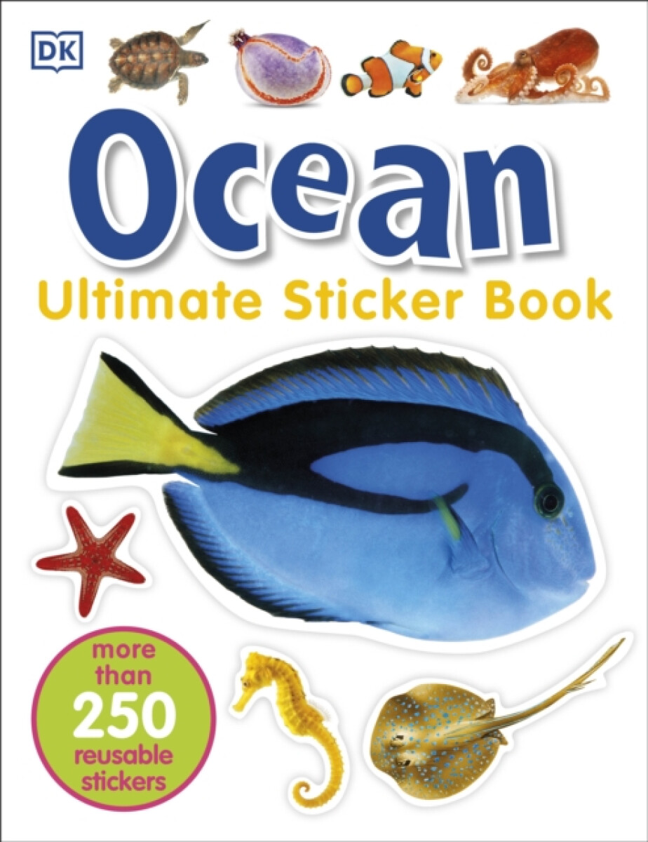 Kniha Ocean Ultimate Sticker Book