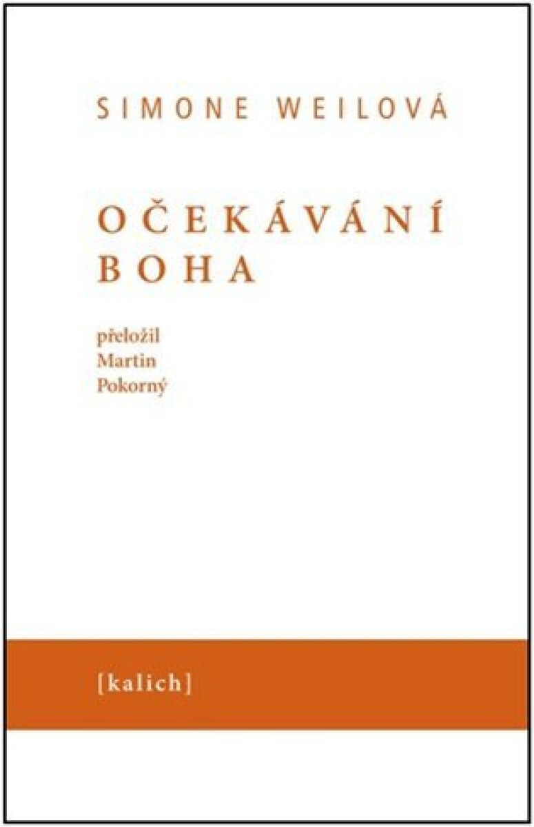 Kniha Očekávání Boha