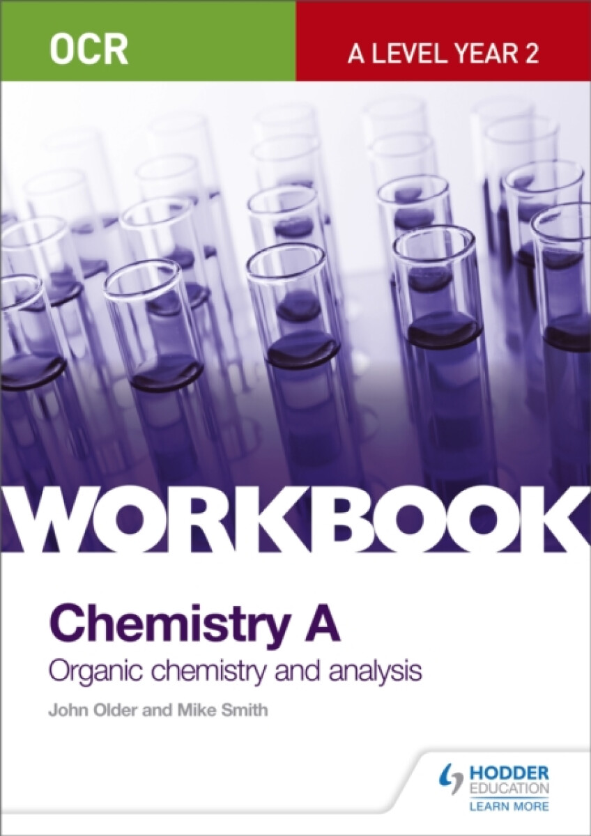 Kniha OCR A-Level Year 2 Chemistry A Workbook: Organic chemistry and analysis