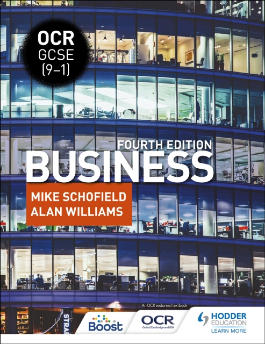 Kniha OCR GCSE (9–1) Business, Fourth Edition
