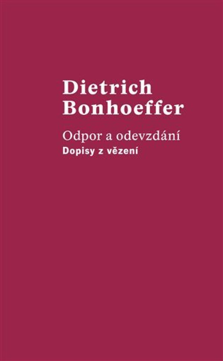 Odpor a odevzdání koupíte na Knihydobrovsky.cz