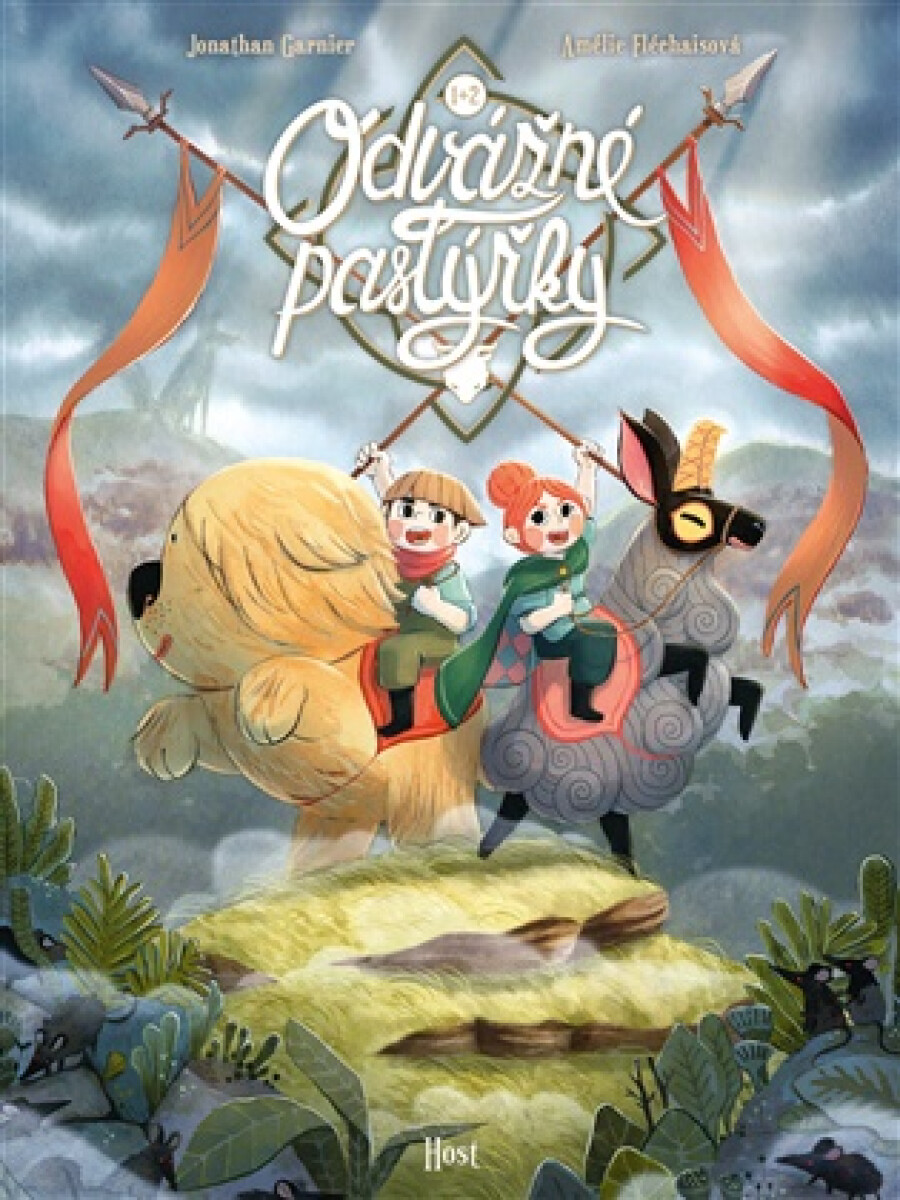 Kniha Odvážné pastýřky