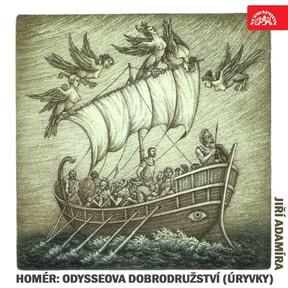 Levně Odysseova dobrodružství (úryvky) - Homér - audiokniha