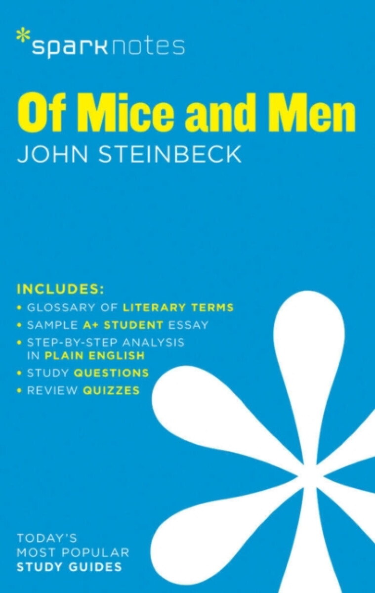 Kniha Of Mice and Men SparkNotes Literature Guide