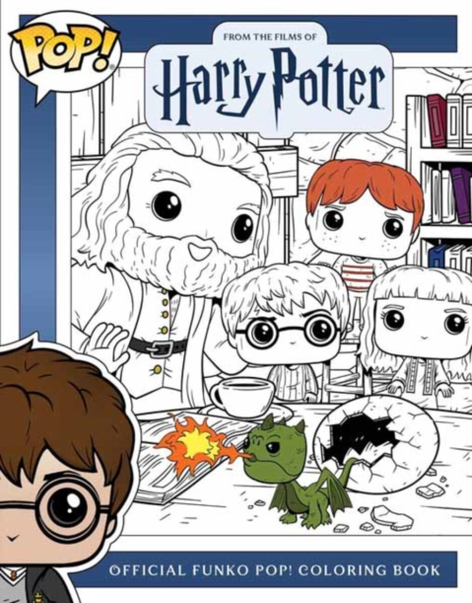 Kniha Official Funko Pop Harry Potter Coloring Book