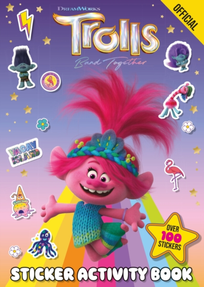 Kniha Official Trolls Band Together Sticker Activity Book