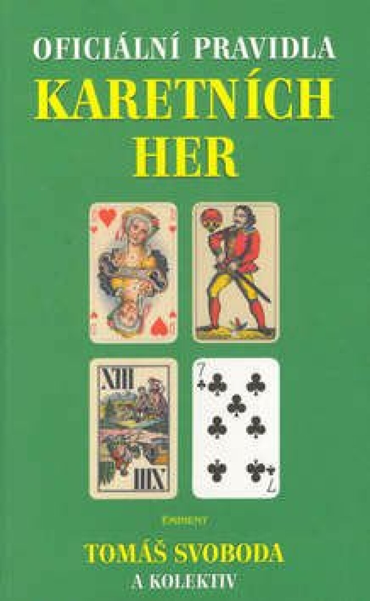 Kniha Oficiální pravidla karetních her