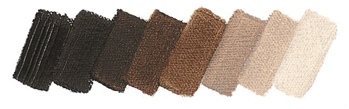 Olejová barva Mussini 35ml – 666 natural burnt umber