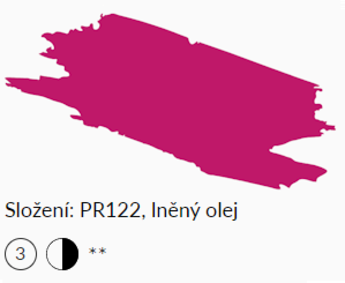Levně Olejová barva Umton 20ml – 0094 Magenta cardinal