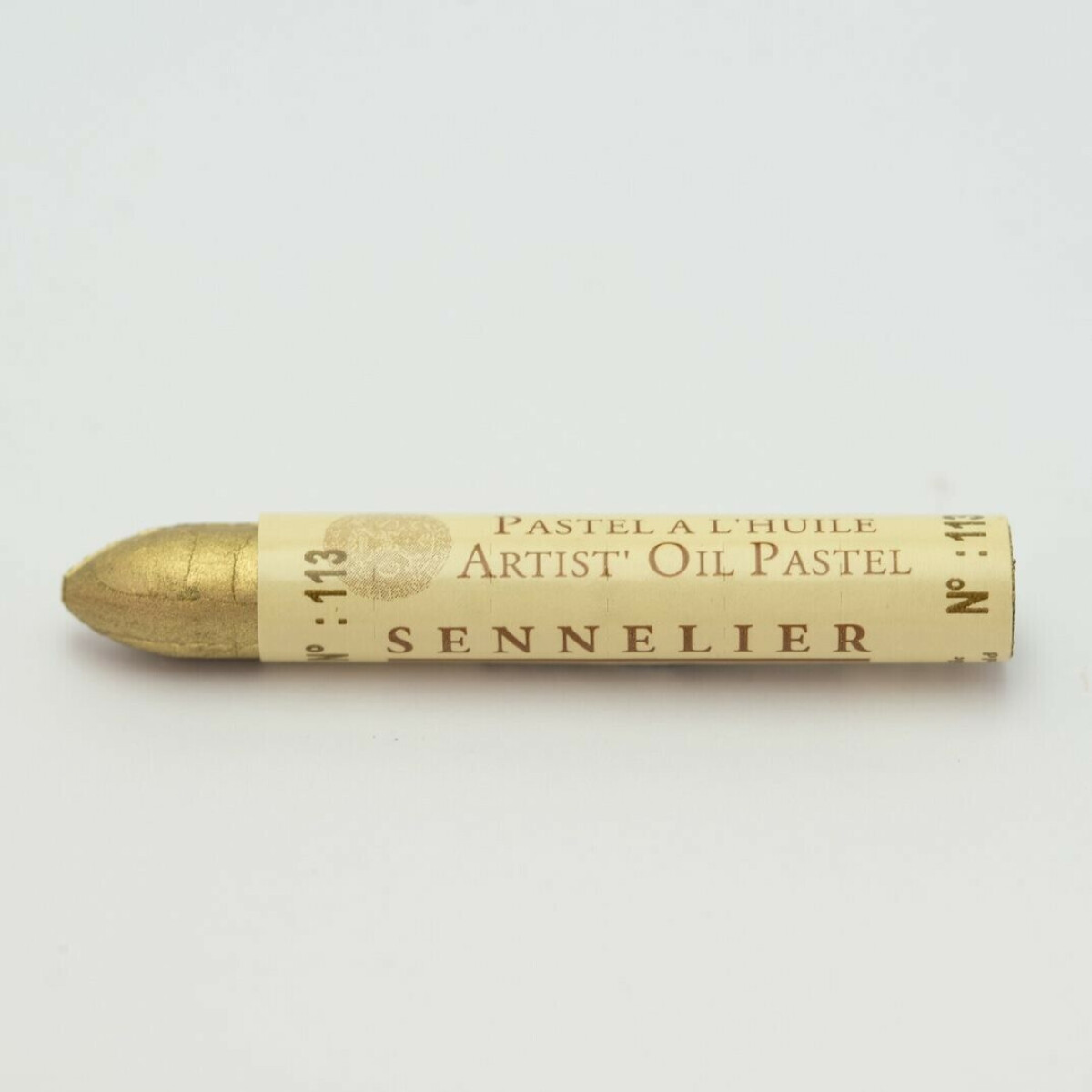 Sennelier olejový pastel 5ml – 113 Rich Pale Gold