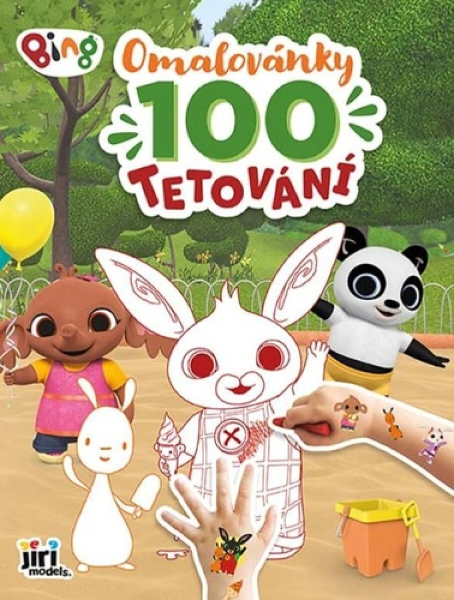 Kniha Omalovánky a 100 tetování Bing