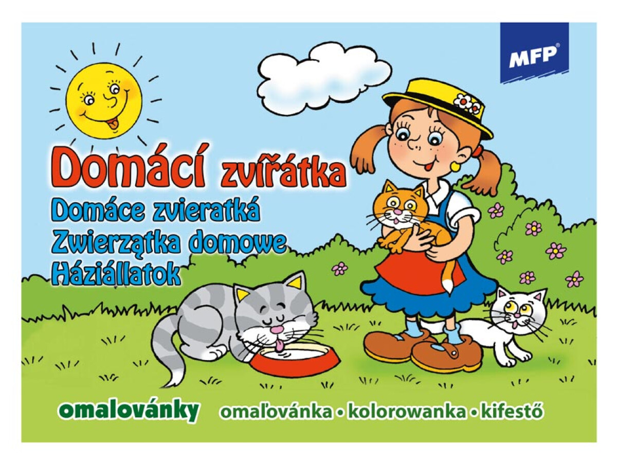 Levně Omalovánky MFP Domácí zvířátka