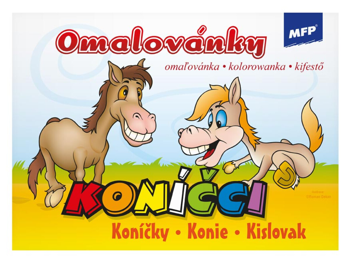 Kniha Omalovánky