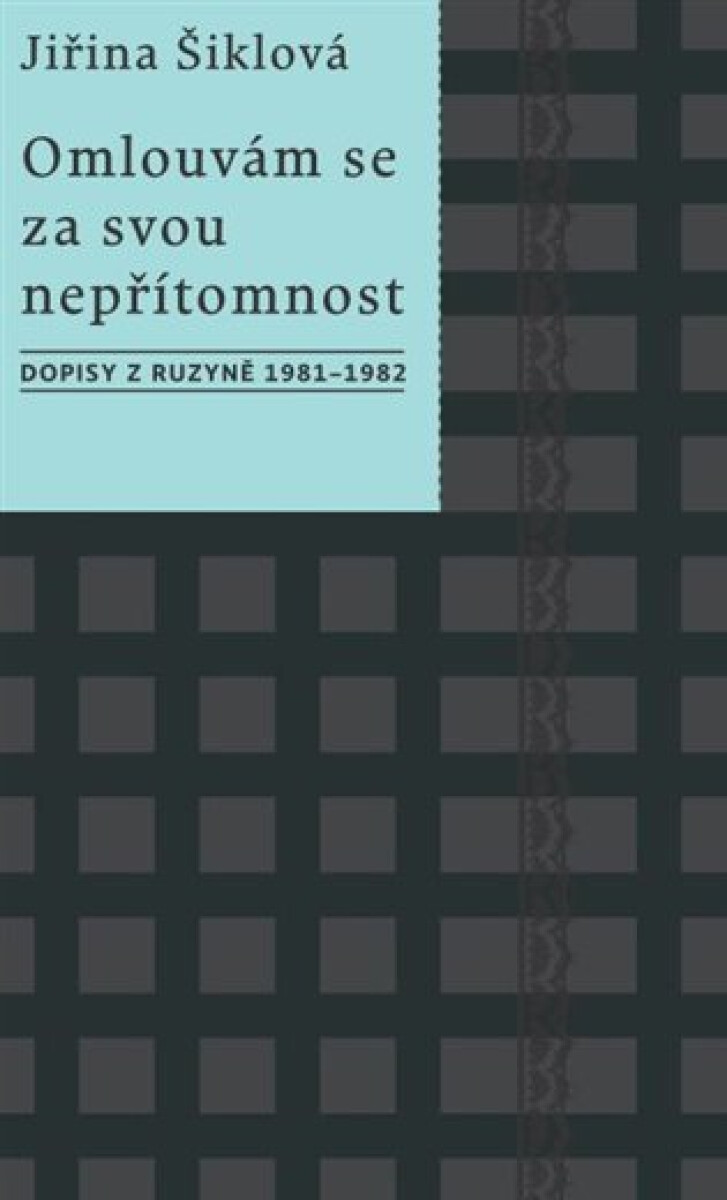 Kniha Omlouvám se za svou nepřítomnost