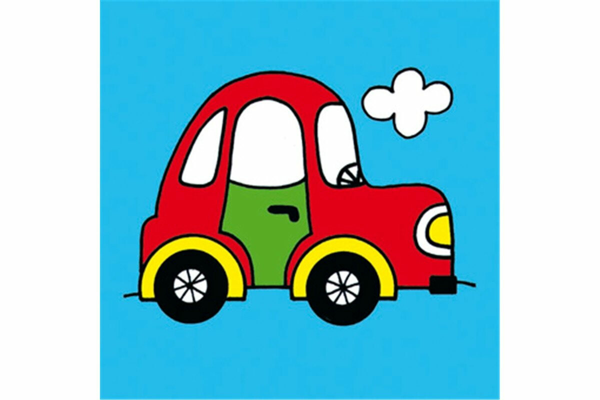 Kniha Omyvatelná-První obrázky 2 - Autíčko