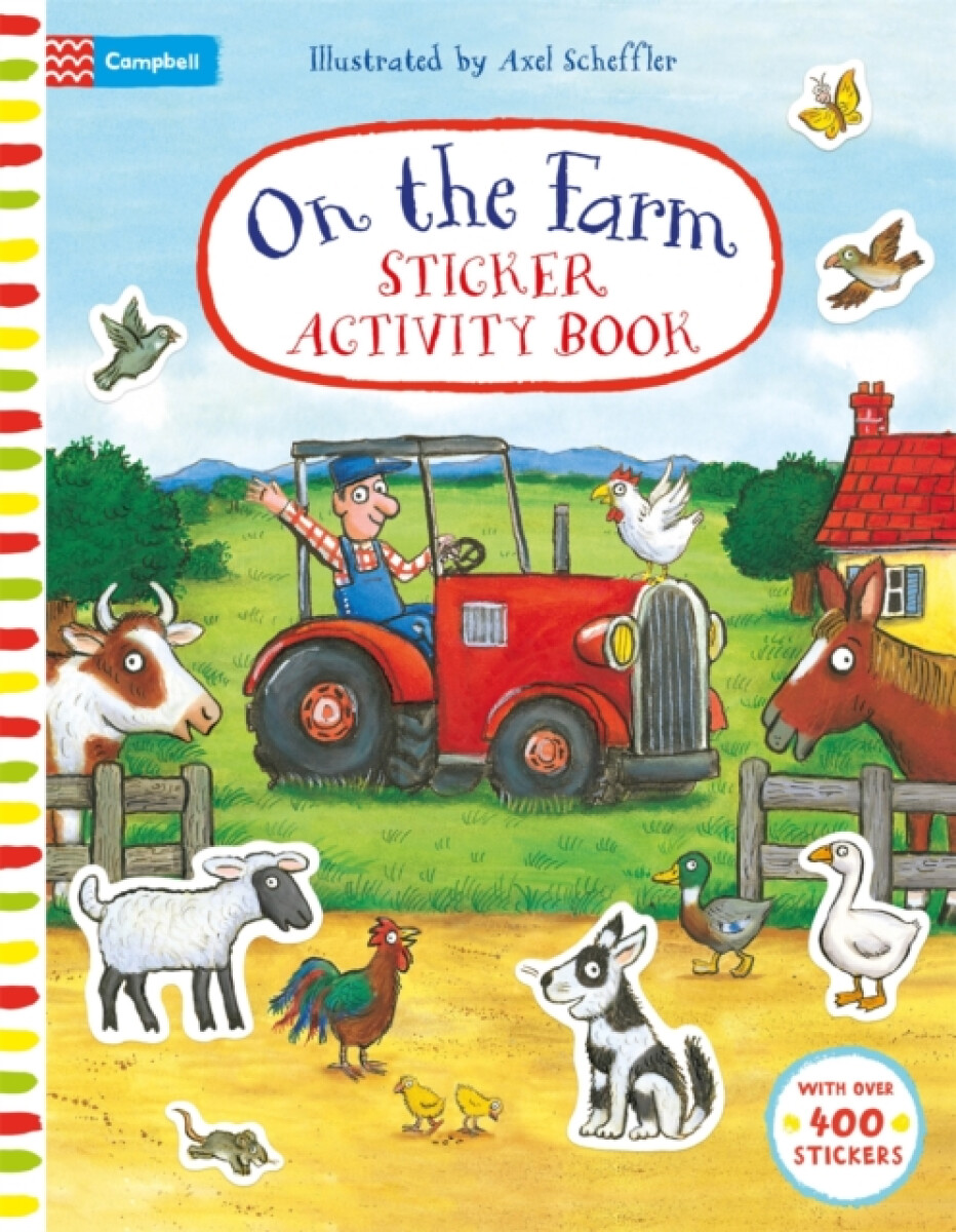 Kniha On The Farm Sticker Activity Book