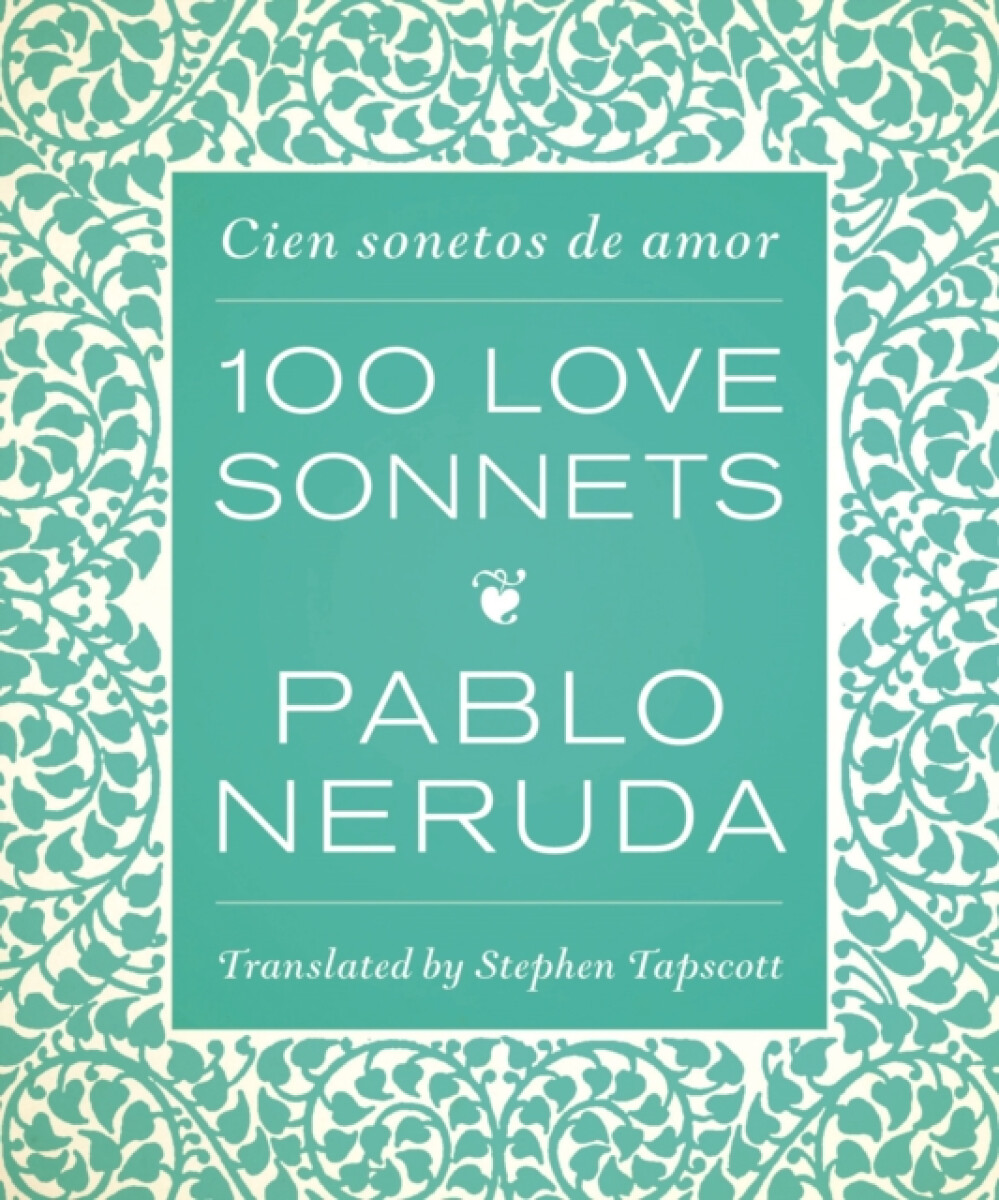Kniha One Hundred Love Sonnets
