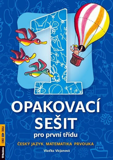 Opakovací sešit pro 1.třídu-ČJ,Mat,Prvou koupíte na Knihydobrovsky.cz