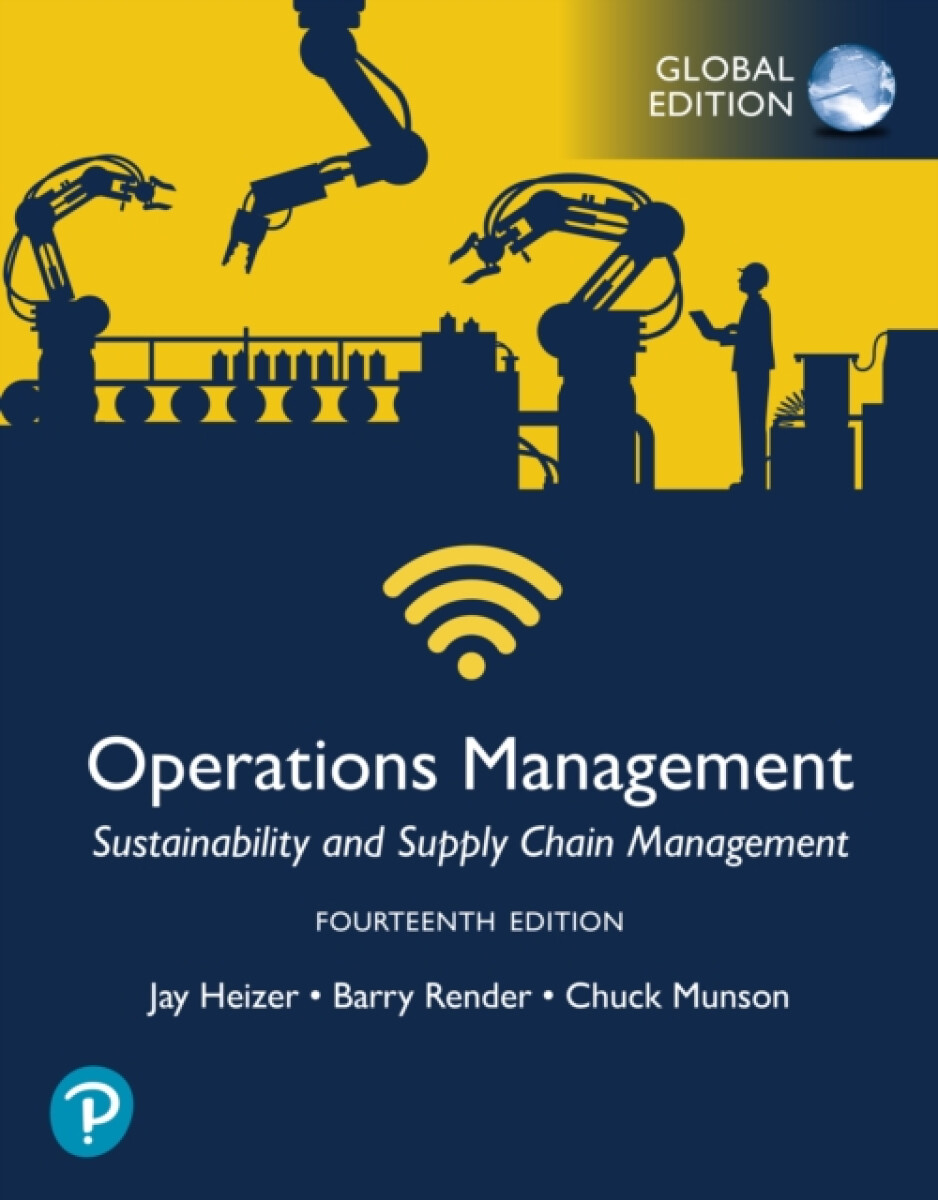 Kniha Operations Management: Sustainability and Supply Chain Management, Global Edition