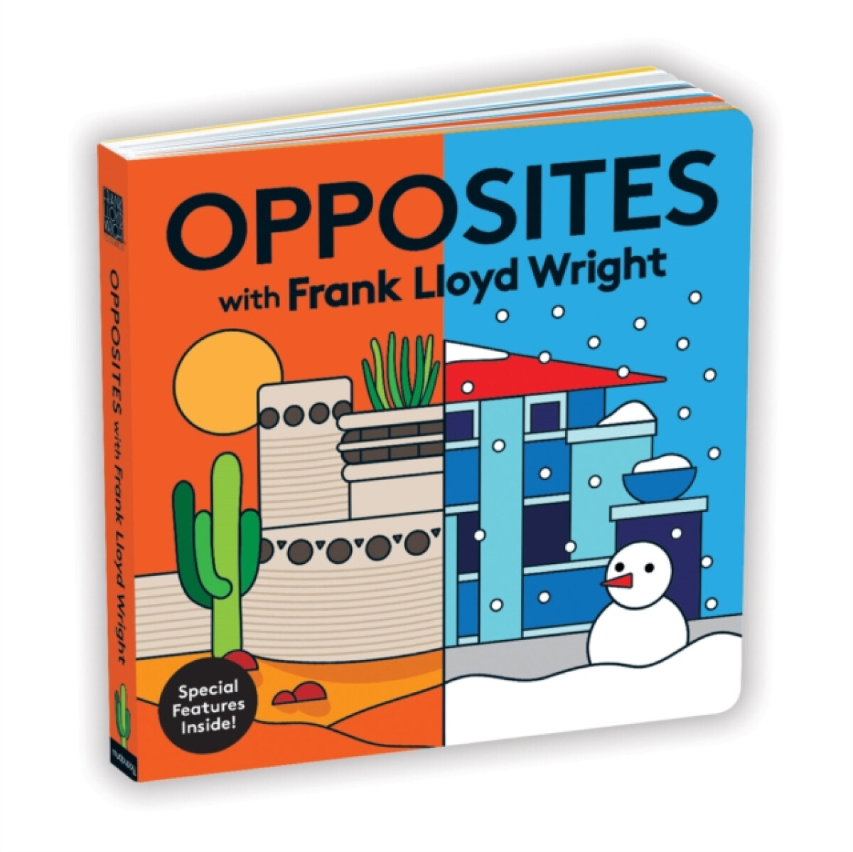 Kniha Opposites with Frank Lloyd Wright