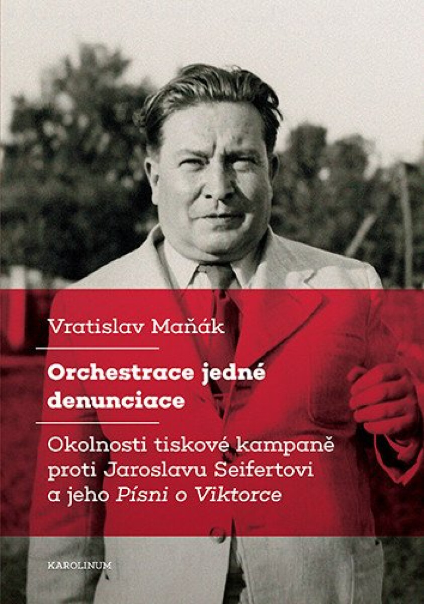 Kniha Orchestrace jedné denunciace