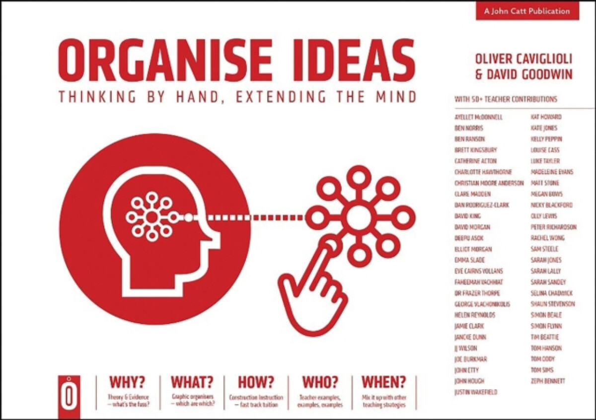 Kniha Organise Ideas: Thinking by Hand, Extending the Mind