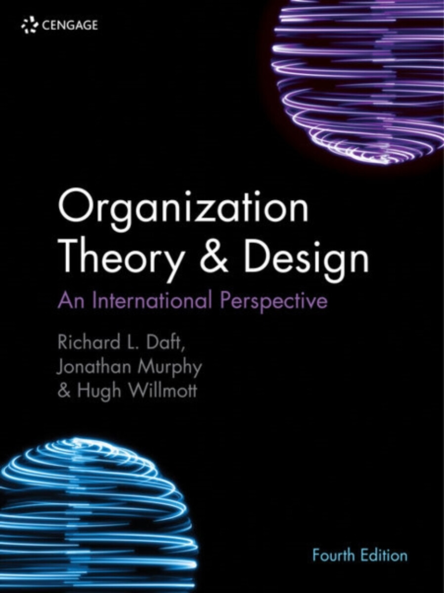 Kniha Organization Theory a Design